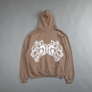 Darc Sport IYKYK "PIERCE" HOODIE IN COMBAT BROWN